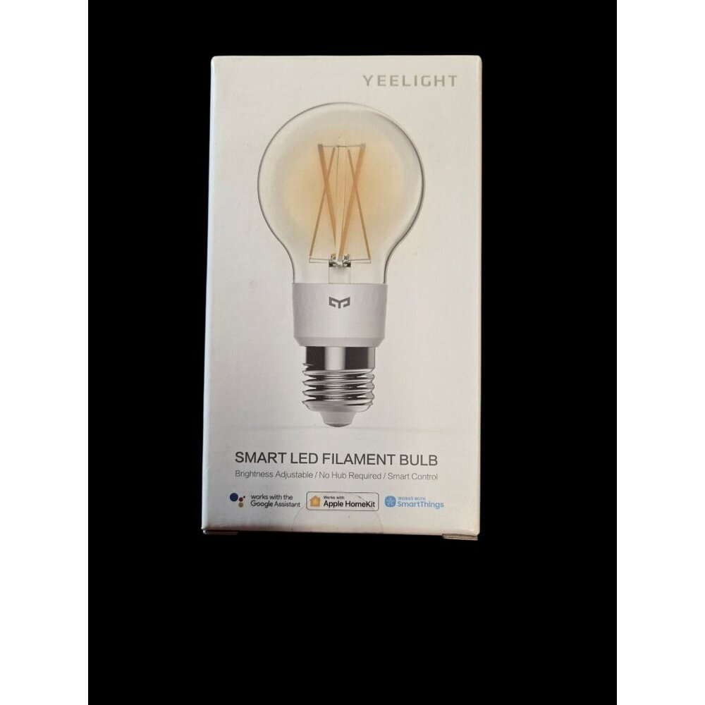 Yeelight Smart LED Filament Bulb YLDP11YL 6W 700lm 2700K Warm White WiFi - NEW